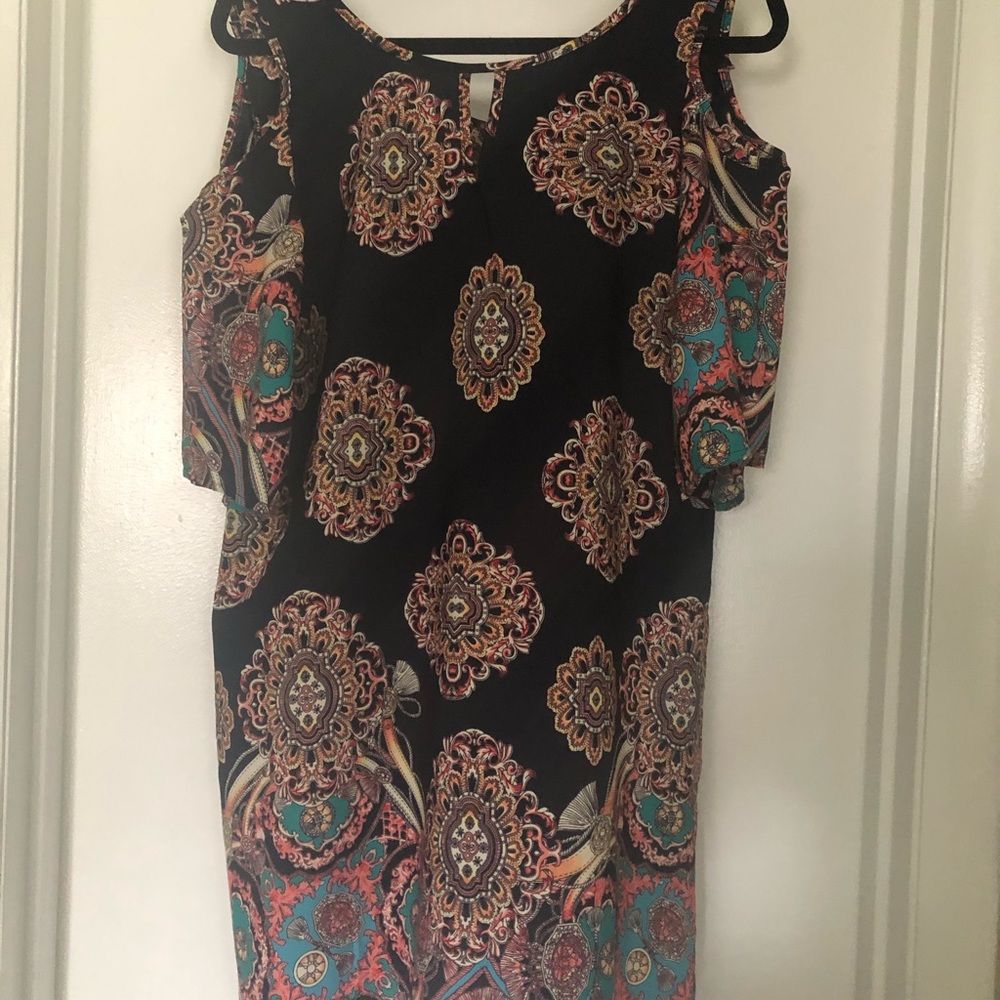 Black Bead, boutique dress.